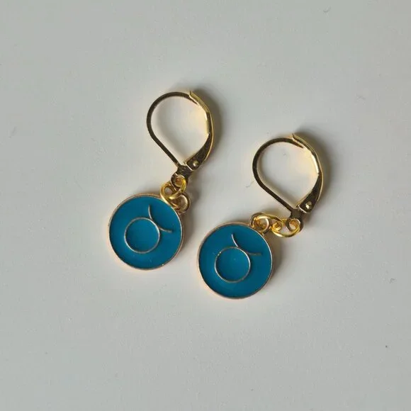 Dainty Astrology Sign Earrings | All Zodiac Signs - Picture 5 of 11